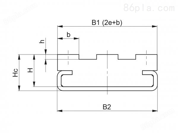 CT型三排A B系列链条导轨 抗冲击高分子导槽