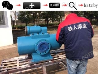 安徽黄山HSNH210-54NZG型螺杆泵