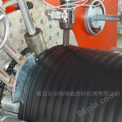HDPE中空壁缠绕管内勒管克拉管设备生产线