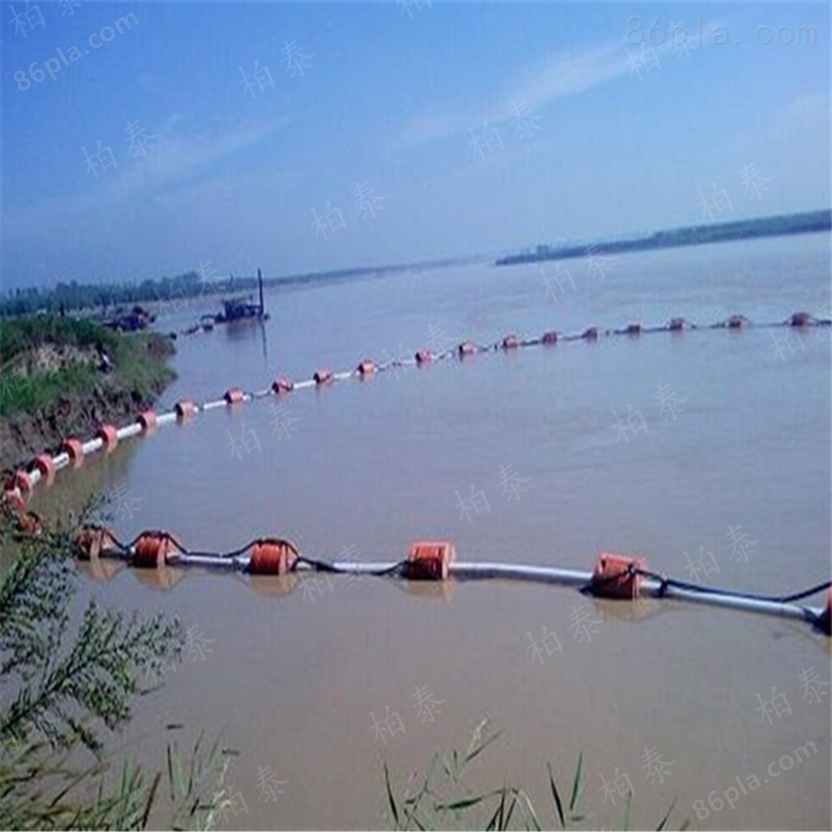 徐州环保河道清淤管道 内湖采砂管道浮筒