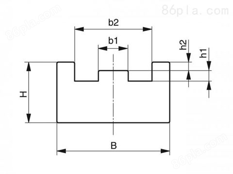 TS型链条导轨 5分链10A导槽导轨加工