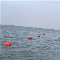 公园水面游船警示浮球