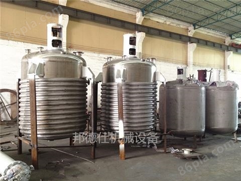 供应广东外盘管反应釜 固化剂生产设备厂家