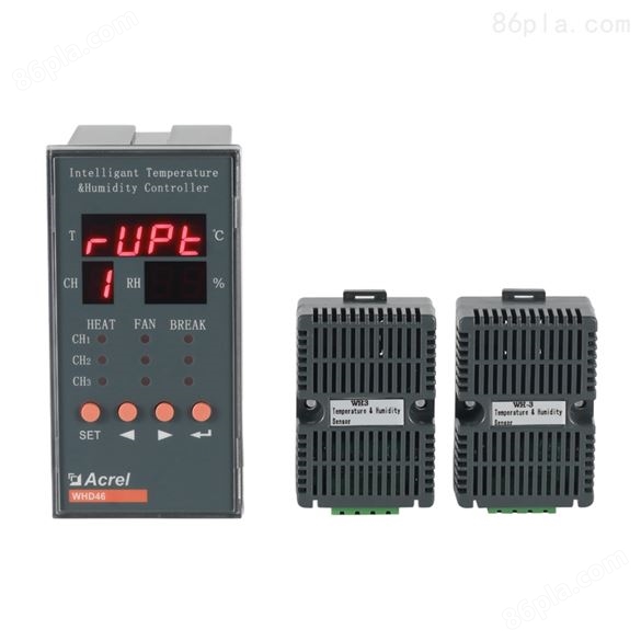 温湿度控制器 WHD46-22 2路温度2路湿度