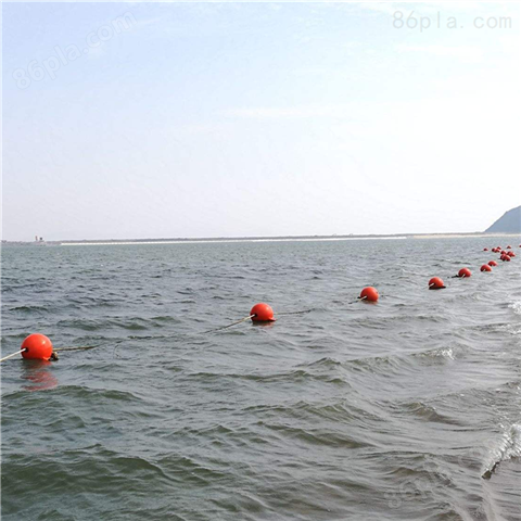滚塑球形浮漂高强度塑料警示浮球产商