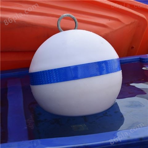 直径80厘米海上浮球滚塑塑料浮漂参数