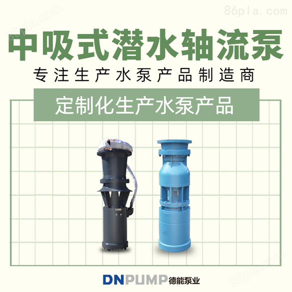 天津潜水轴流泵 销售中吸式潜水泵